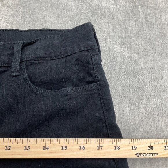 Not Your Daughters Jeans Women 12P 29Wx29L Black Bootcut Denim Stretch USA VTG - Picture 7 of 13